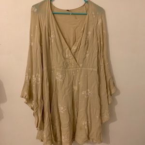 Free People bell sieve dress